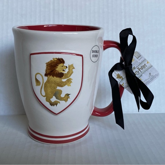 Harry Potter Gryffindor Mug New Rae Dunn NWT Coffee Tea Shield Ceramic Gift - Picture 15 of 15